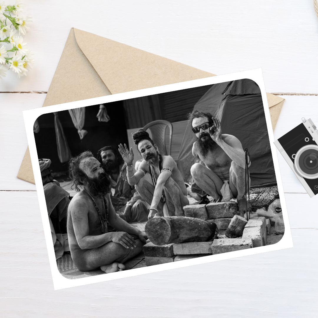 Sunglasses & Sadhus – 7x5 Matte Print