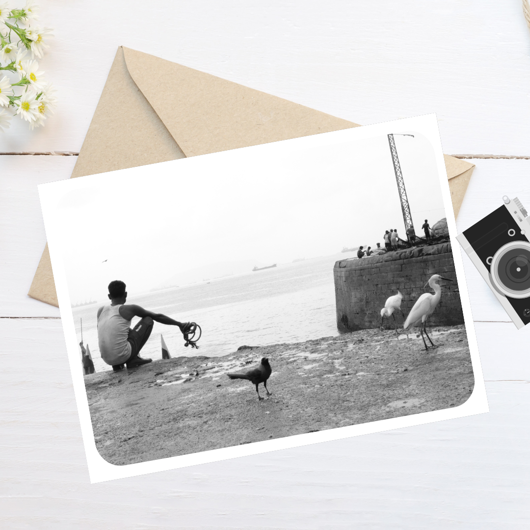 Waiting by the Waters – 7x5 Matte Print