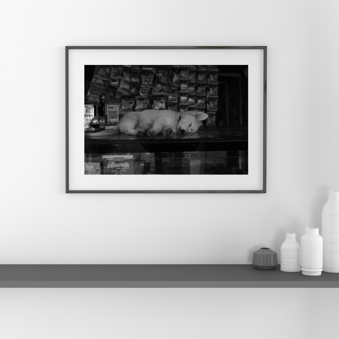 Street Side Dreams – 24x16 Inch Framed Print