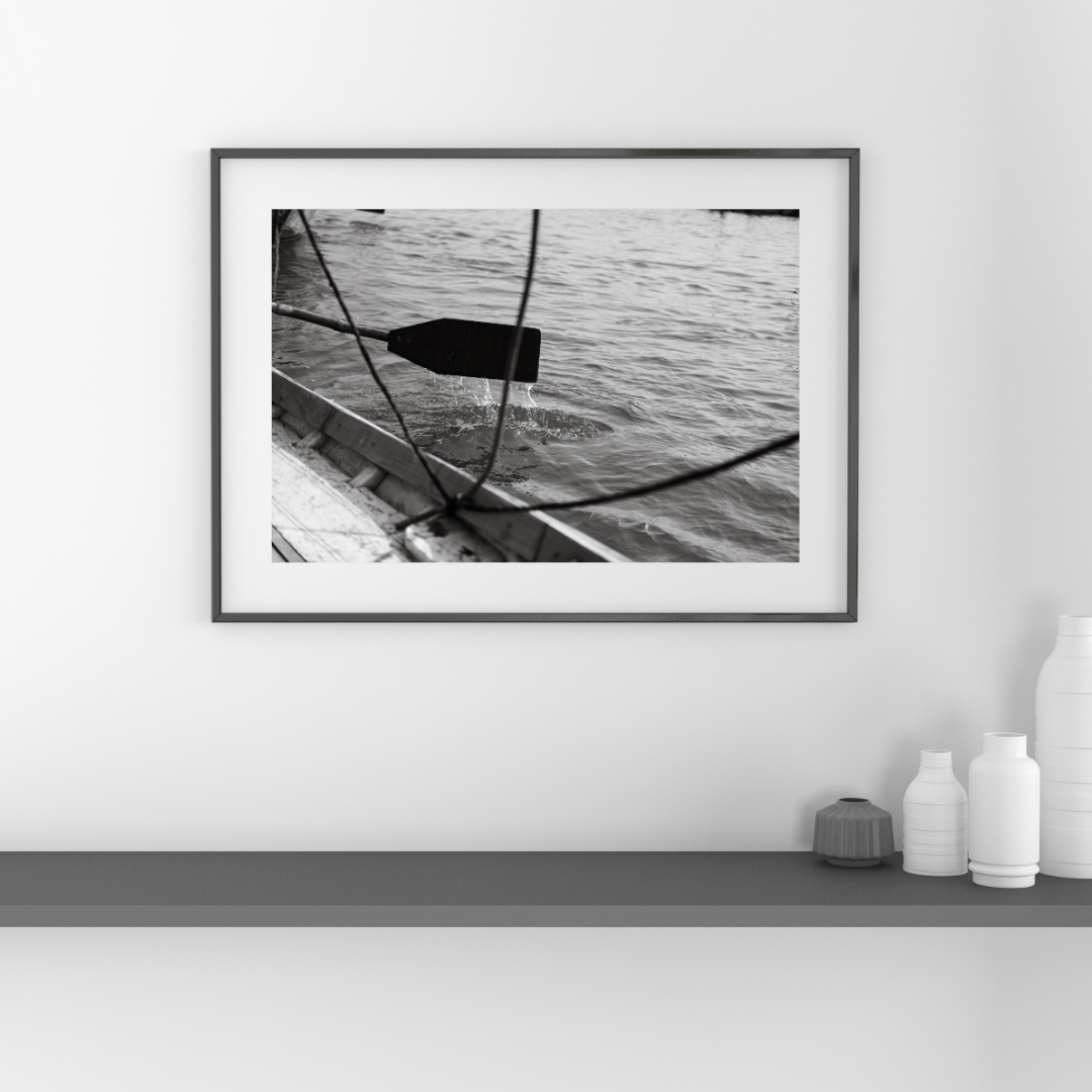 Drifting Serenity – 24x16 Inch Framed Print